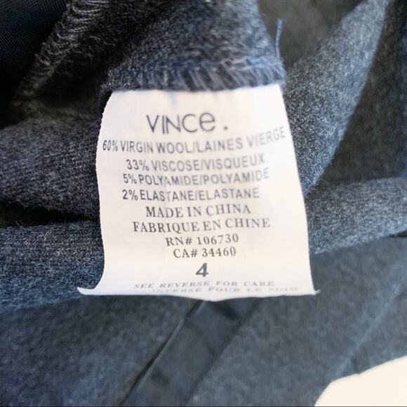 VINCE sleeveless wool dress 4 - Picture 6 of 11